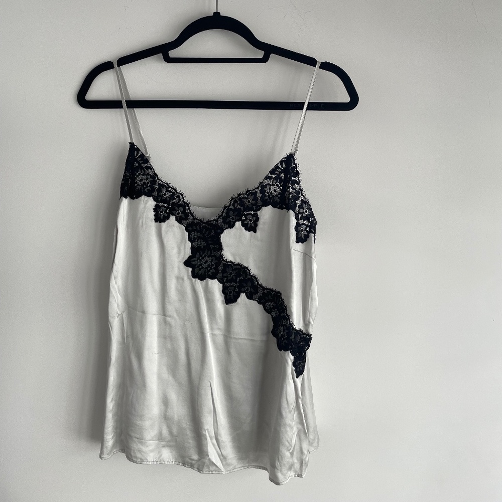 Cami NYC Silk Camisole | Silver | L